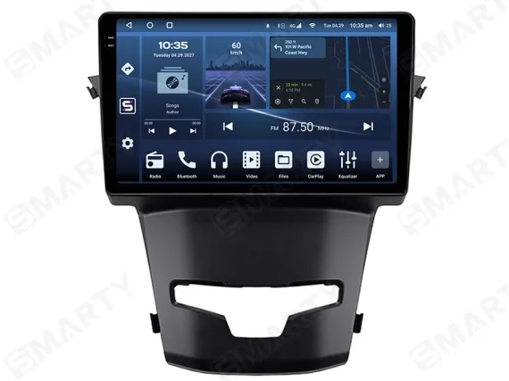 Ssang Yong Korando C200 (2014-2017) Android car radio Apple CarPlay