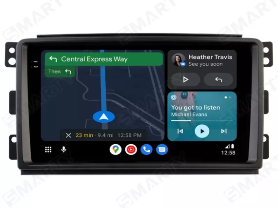 Smart Fortwo A451/C451 (2007-2012) Android Auto