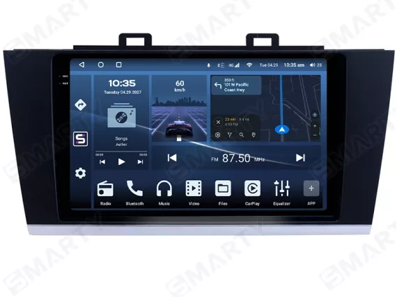 Subaru Legacy 6 Gen BN (2014-2019) Android car radio - Bottom screen