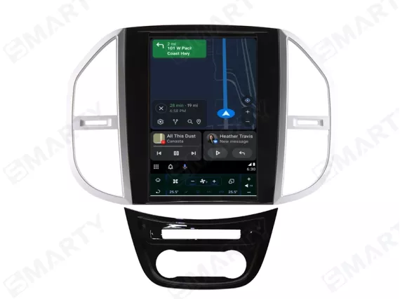 Mercedes Vito/Metris W447 (2014+) Android Auto Tesla