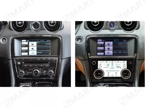 Jaguar XJ / XJL (2010-2020) Air Conditioner panel big screen