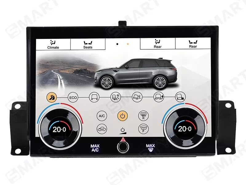 Couvercle Bouton Climatisation Pour Land Rover Range Rover L405 2014-2017 - Accessoire Style Chromé