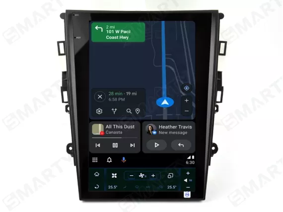 Ford Mondeo/Fusion (2013-2023) Android Auto Tesla - Snapdragon