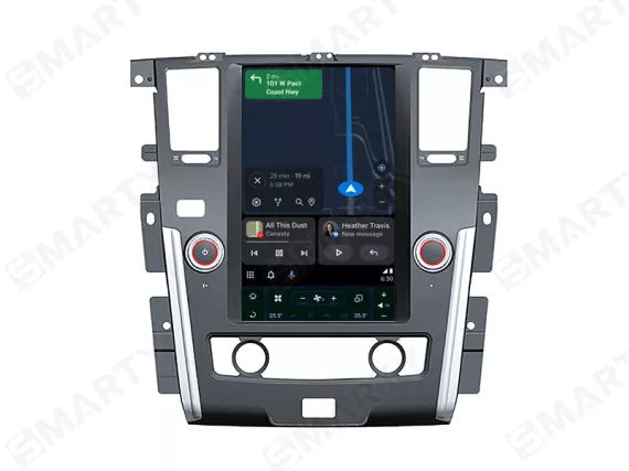 Nissan Patrol (2010-2020) Android Auto Tesla - 13.6 inches