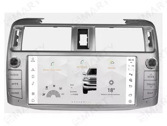 Toyota 4Runner 5 Gen (2010-2022) Android car radio