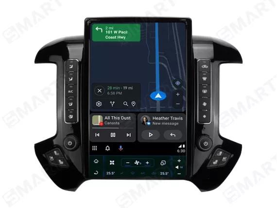 GMC Sierra (2013-2019) Android Auto Tesla - 14.4 inches 2K