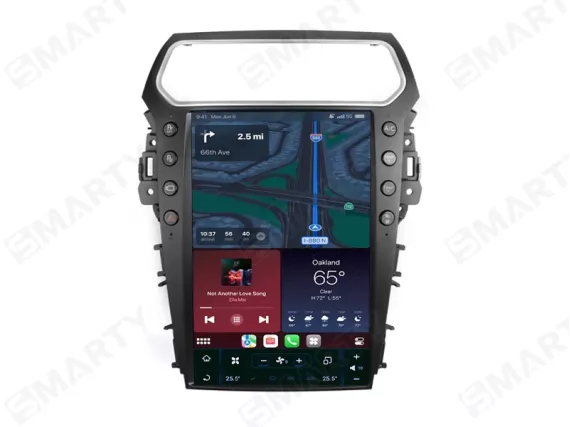 Ford Explorer (2011-2020) Apple CarPlay Tesla - 14.4 inches 2K