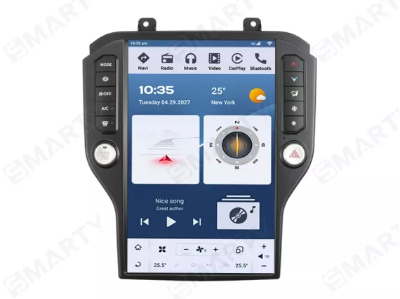 Ford Mustang SYNC (2015-2021) Tesla Android car radio