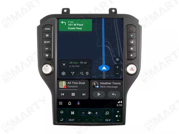 Ford Mustang SYNC (2015-2021) Android Auto Tesla - 14.4 inches 2K