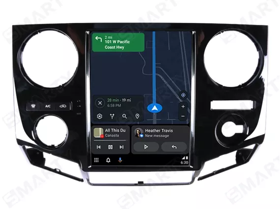 Ford F-250/350/450/550/650 (2010-2013) Android Auto Tesla
