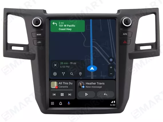 Toyota Fortuner (2004-2015) Android Auto Tesla