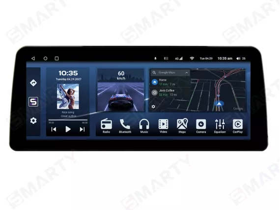 Hyundai Santa Fe 4 (2018-2020) Android car radio CarPlay - 12.3 inches