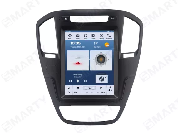 Магнитола для Buick Regal (2008 - 2013) Тесла - Snapdragon Андроид CarPlay