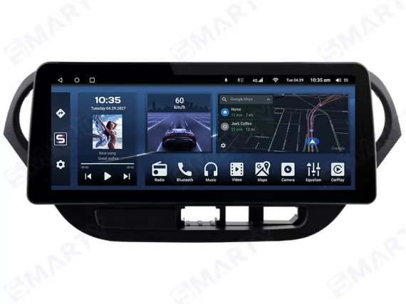 Hyundai i10 2 Gen (2013-2019) Android car radio CarPlay - 12.3 inches