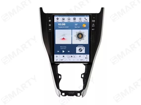 Магнитола для Toyota Harrier 3 XU60 (2013-2020) Тесла Андроид CarPlay