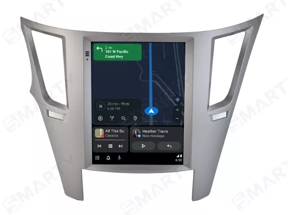 Subaru Legacy (2009-2014) Android Auto Tesla