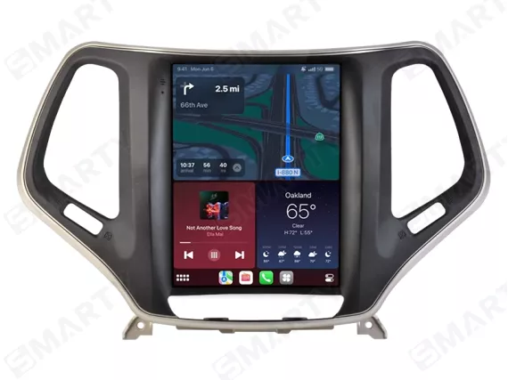 Jeep Cherokee/Liberty KL (2013-2019) Apple CarPlay Tesla