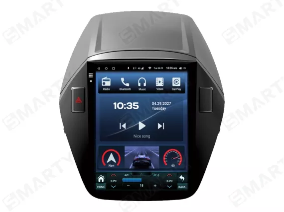 Hyundai Tucson 2 Gen ix35 LM (2009-2015) Tesla Android car radio