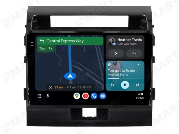 Toyota Hilux 2007-2011 Android Car Stereo Navigation In-Dash Head Unit - Ultra-Premium Series