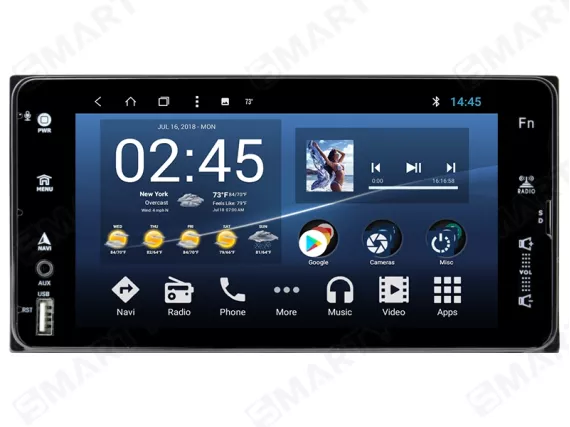 Toyota universal Android car radio - 7 inches