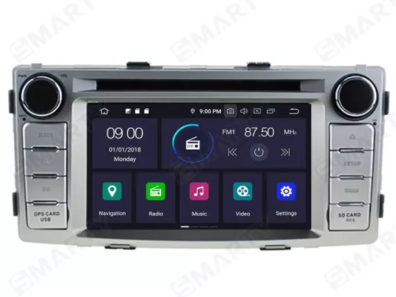 Toyota Fortuner AN50 (2004-2015) Android car radio - OEM style