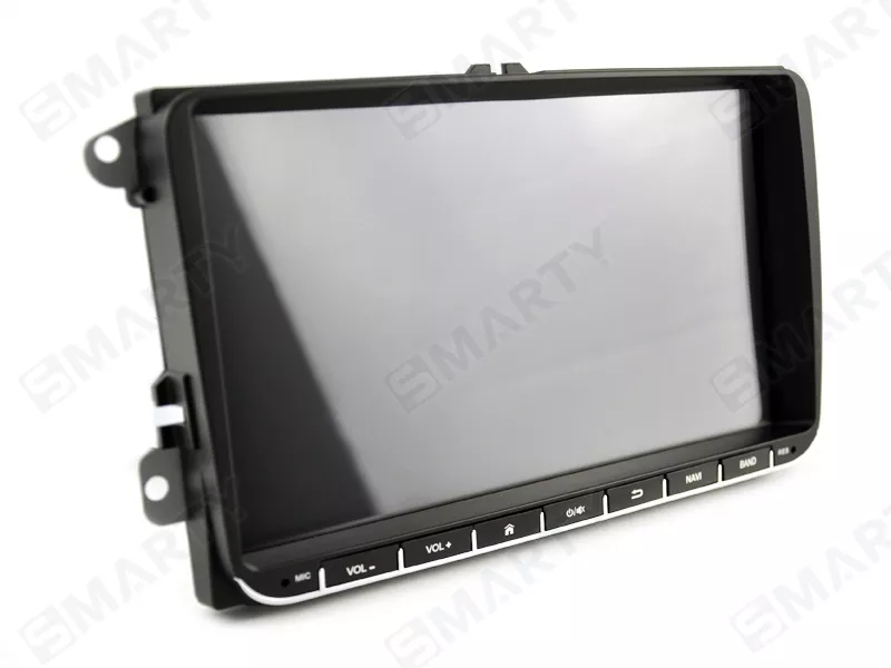 Mascherina Per Autoradio 2 DIN Per Volkswagen Passat B6 B7 CC 2010-2018 – Telaio Adattatore Per Schermi 9 O 10.1 Pollici, In Plastica ABS, Nero