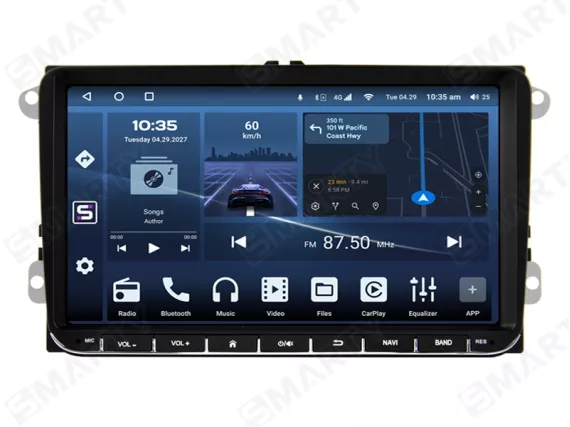 Skoda SuperB 1 Gen (2001-2008) Android autoradio - OEM stijl