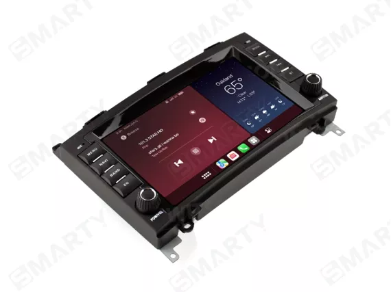 Renault Logan (Black and Silver) Android Car Stereo Navigation In-Dash Head Unit - Ultra-Premium Series