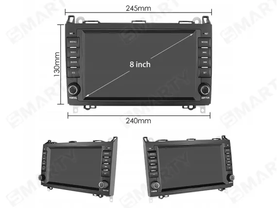 Mercedes-Benz B-Class W245 (2005-2011) Android car radio - OEM style