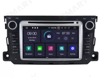Smart Fortwo A451/C451 (2011-2015) Android car radio OEM style