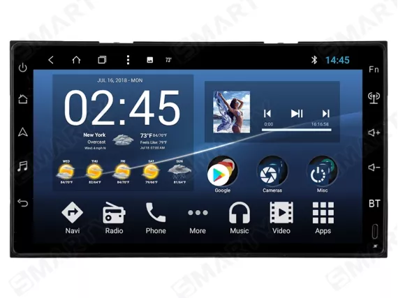 Toyota 2015+ Android car radio - 9 inches