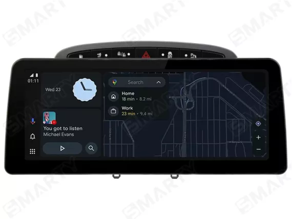 Peugeot 408 (2010-2014) Android  Auto