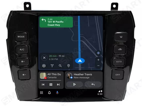 Jaguar XJ (2003-2009) Android Auto Tesla