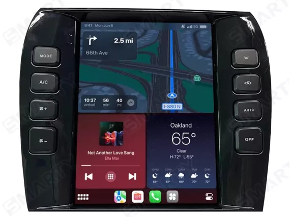 Jaguar X-Type (2002-2009) Apple CarPlay Tesla
