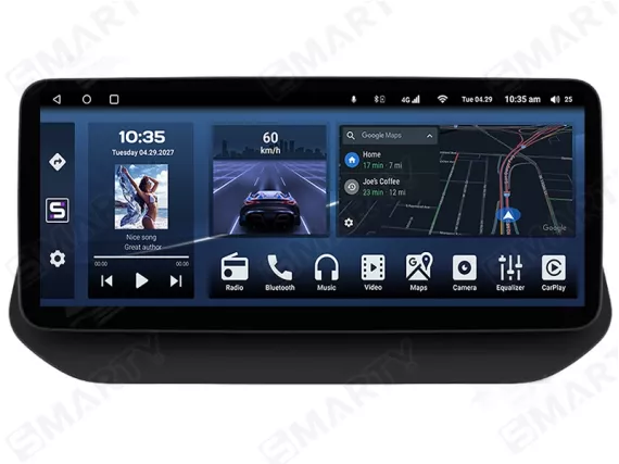 Nissan Qashqai 3Gen J12 (2021+) Android car radio CarPlay - 12.3 inch