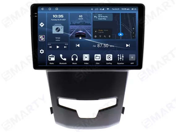 SsangYong Actyon Facelift (2013-2018) Autoradio Android Apple CarPlay