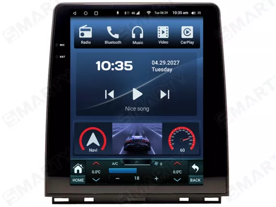 Ford Edge 2015-2018 Android Car Stereo Navigation In-Dash Head Unit - Ultra-Premium Series