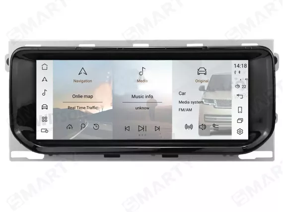 Range Rover Vogue 4 (2013-2020) Radio para coche Android - Snapdragon