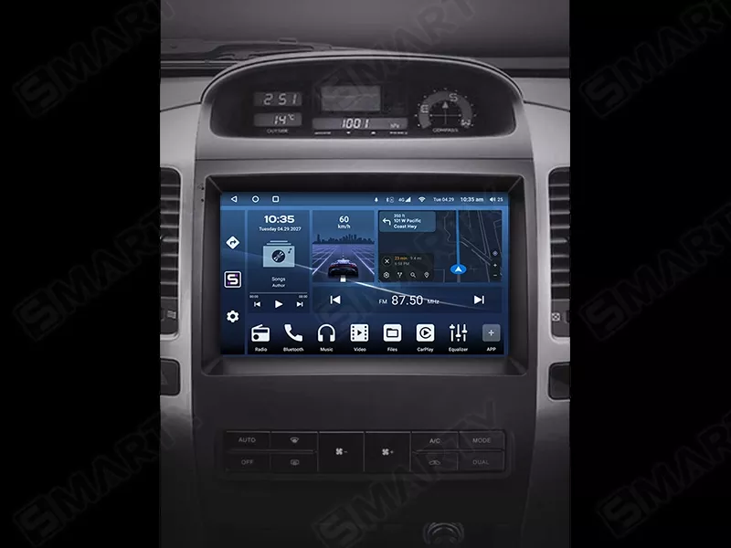 Roadlover Android 13 12.1" Touch Screen GPS Navigation Radio For Lexus LX470 2002-2007
