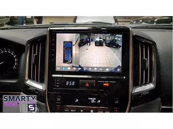 Toyota Land Cruiser 200 (2015-2021) Android car radio Apple CarPlay