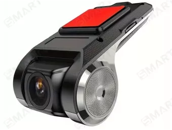 High-Quality USB Front Dash DVR Camera with ADAS + Included SD Card