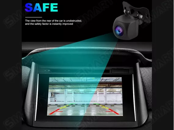 Rear view camera for android head unit
