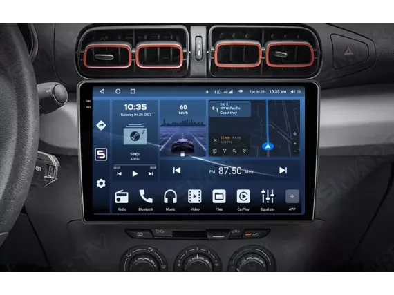Citroen C3 (2016-2020) Android car radio Apple CarPlay