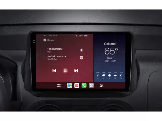 Fiat Fiorino (2007-2017) Android car radio Apple CarPlay