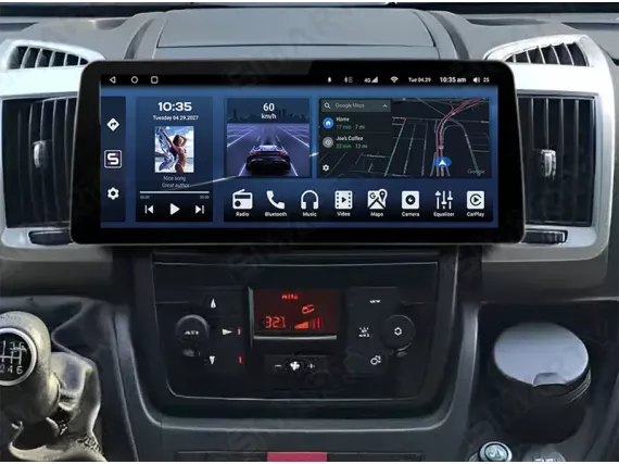 Fiat Ducato (2006-2016) Android car radio CarPlay - 12.3 inches