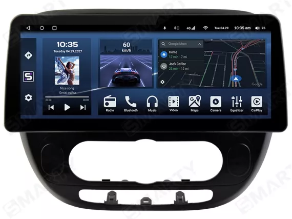 KIA Soul 2 Gen (2014-2019) Android car radio CarPlay - 12.3 inches