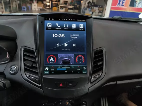 Ford Fiesta 7 Gen (2009-2019) Tesla Android car radio
