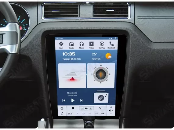 Ford Mustang (2010-2014) Tesla Android car radio