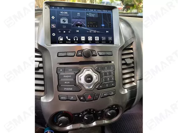 Ford Ranger (2011-2015) Android car radio Apple CarPlay, Top Screen Sliver