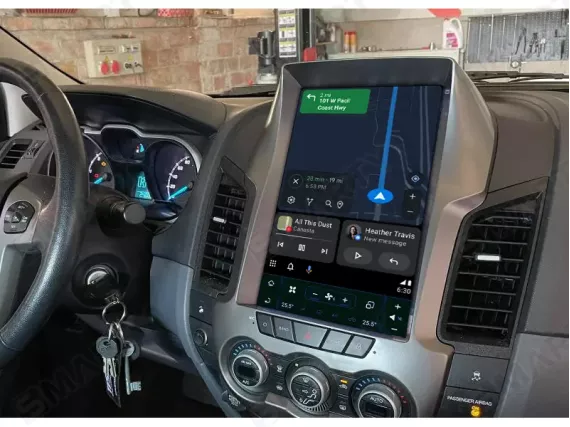 Ford Ranger installed Android Car Radio